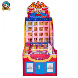 Three People arcade Pitching Ball Coin Operated Game Machine