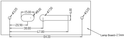 12Vdc Long Strip 0-10V Dimmable Motion Sensor, With Remote Control Function, No Shading