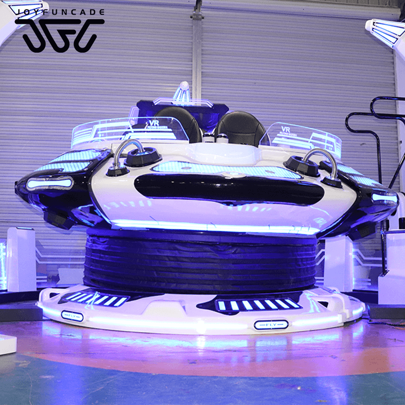 Buy cheap VR UFO 5 Seats with Sci-Fi UFO Design and 360 Rotation for Immersive Thrills product