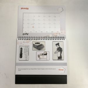 Custom Monthly Yearly Office Table Printing Desk Calendar 200gsm