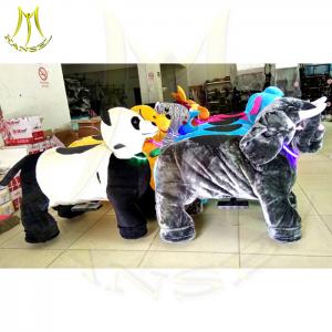 Buy cheap Hansel indoor playground equipment ridable plush animal cheap acrable game indoor game center for sale animal joy ride product