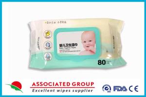 Buy cheap High Moisture Baby Hygiene Wet Wipes, Including Xylitol Essence, Safe and Clean product
