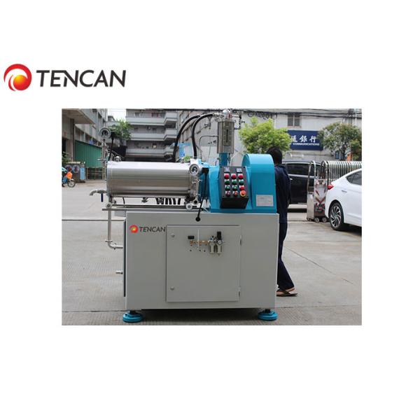 Quality Water Based Horizontal Bead Mill Paint Milling Nano Scale With PLC Control Panel for sale