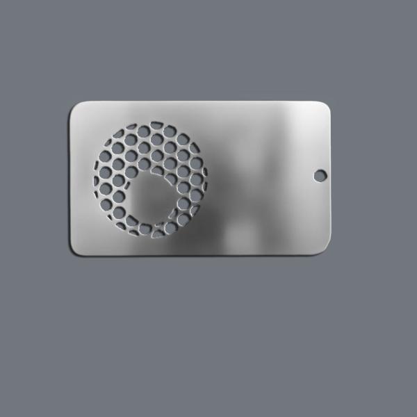 China Private Aluminum Etching Label & Aluminium Badge seals