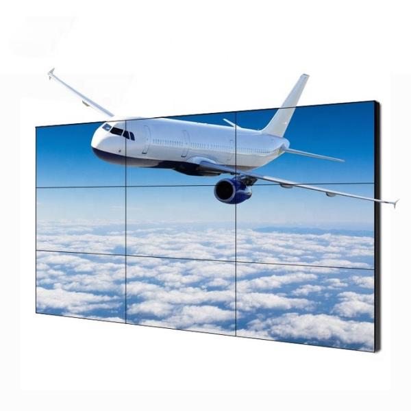 8ms Response Video Wall Display Splice Screen Super Narrow Bezel RS485 Network