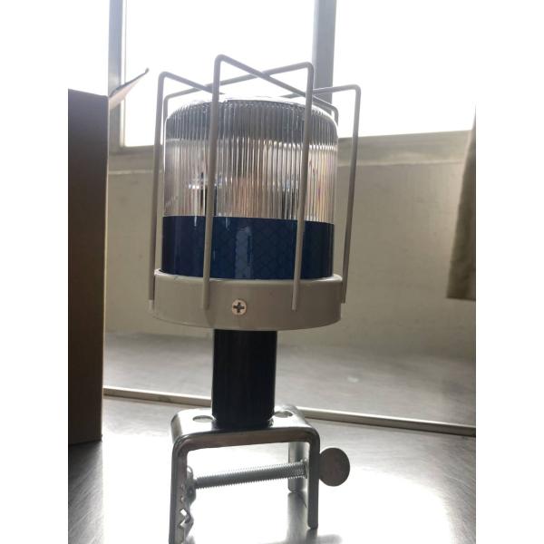 Solar Led Beacon Light Blinking Amber LED Strobe Warning Light Traffic Cone Light