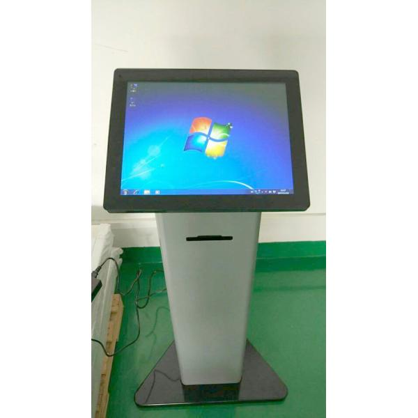 15" Public Touch Screen Ticket Kiosk Digital Signage Display Monitors 50HZ / 60HZ