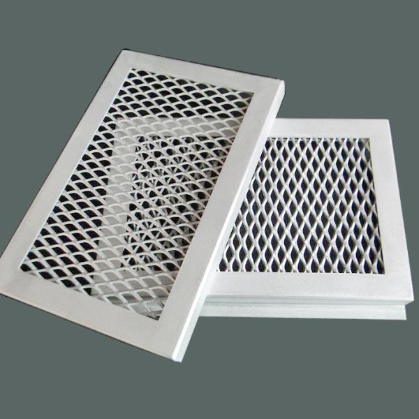 1.0mm-4.0mm Expanded Aluminum Panels Customized To Partition Curtain Wall Cladding / Ceiling