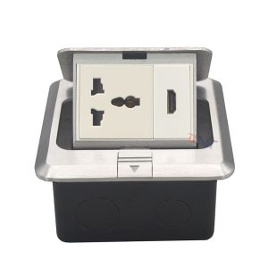 BNT multimedia pop up floor mounted electrical socket box