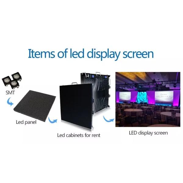 Outdoor Waterproof P6 Display Screens LED Video Wall for Performing Arts Venues