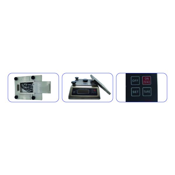 Laboratory Bench Weighing Scale Stainless Steel Waterproof IP68 Table Top Scale