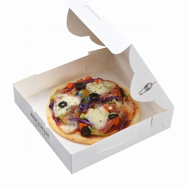 Spot UV Disposable C2S Board Food Packaging Box