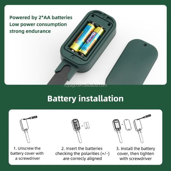 Tuya ZigBee 3.0 Wireless Soil Sensor with 3-in-1 Detection for Moisture Temperature Light and IP67 Waterproof Rating