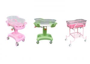China Standard Size Metal Hospital Baby Beds ISO13485 50 Lbs on sale