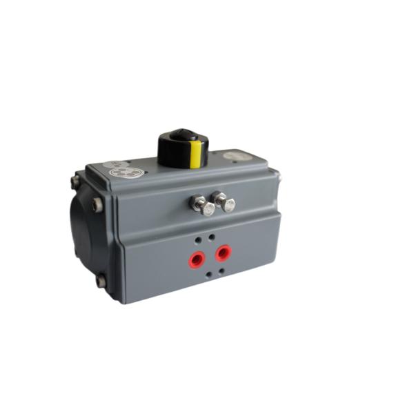 High / Low Temperature Pneumatic Air Actuator Ptfe Coated Double Acting Horizontal Pneumatic Actuators