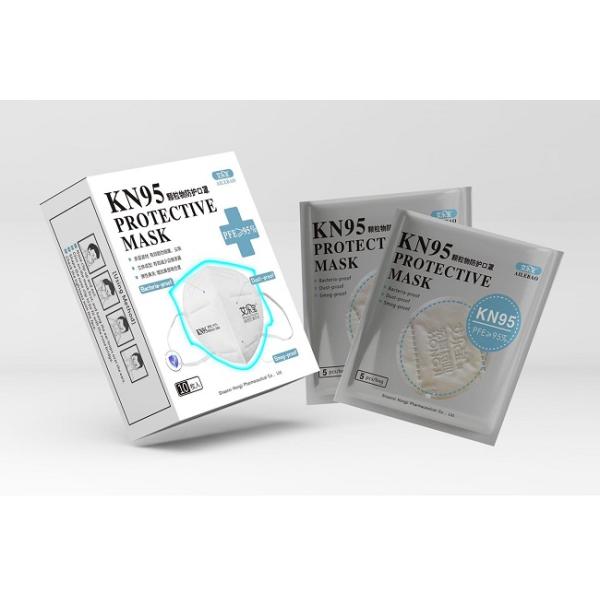 Skin Friendly KN95 Filter Mask Suitable For Outdoor Indoor Industrial Usage