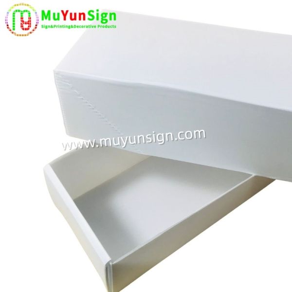 Coroplast Corrugated Plastic Sheet Lightweight Easy Handle Install Multiple Colors