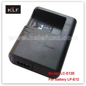 China Digital Camera Charger LC-E12E For Canon Battery LP-E12 on sale