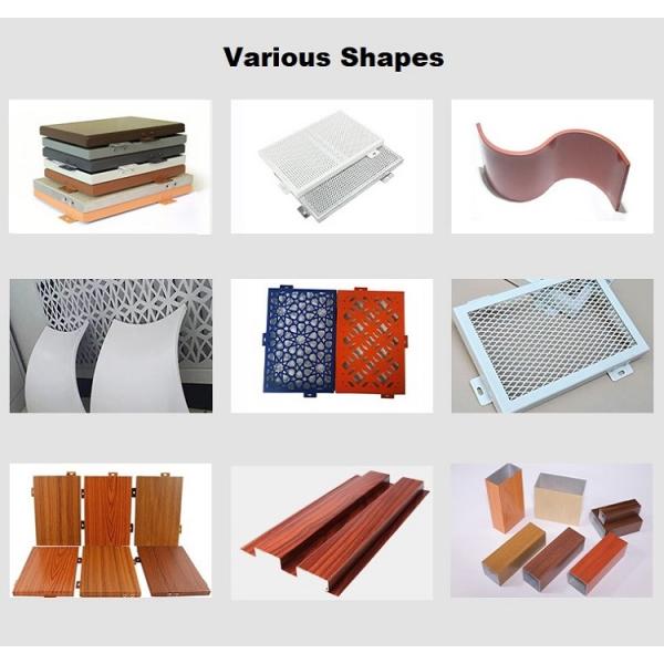 Waterproof Aluminium Perforated Panel Metal Curtain Wall Round Hole