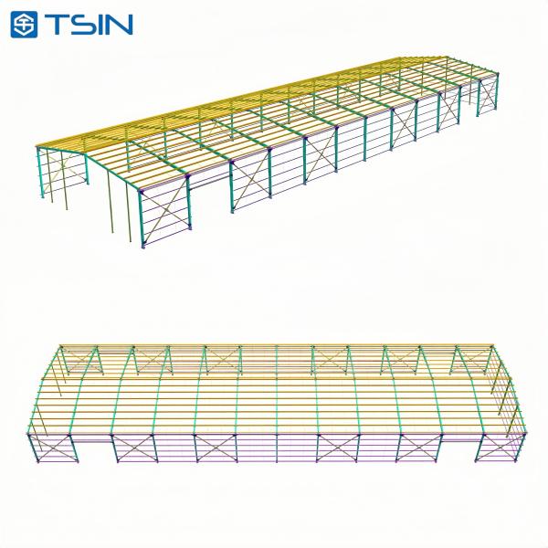 Prefab Storage Shed Steel Structure Warehouse Construction Prefabricated Steel Warehouse Workshop Building Warehouse