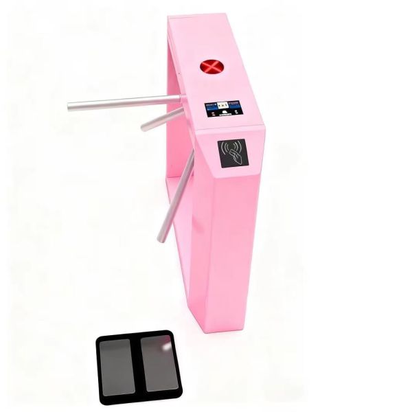 Pink Color Cleanroom ESD Electrostatic Test Tripod Turnstile Gate