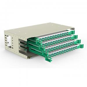 China Pull Out Module Digital Distribution Frame , 96 Core Fiber Optic Patch Panel on sale