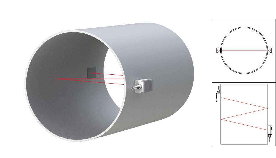 ST501 PT100 Ultrasonic Energy Meter Clamp On Type with Transit Time Flow Measurement Technology for Accurate Monitoring of Liquid Flow Rates