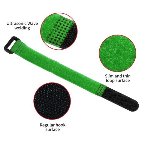 20mm Width Hook And Loop Adjustable Strap 25m/Roll Blue Color