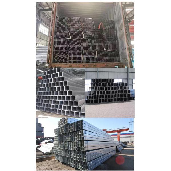 Q345 Mild Carbon Steel Pipe Square ERW Rectangular Welded Seamless