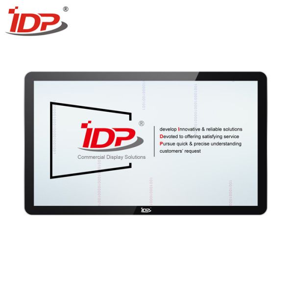 IDP 55" Wall Mounted LG 55 Inch Digital Signage System IR Remote Control