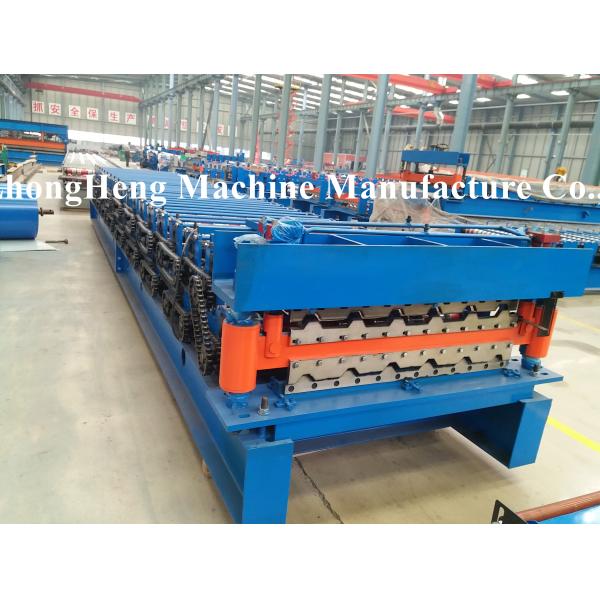 Double-corrugated Sheet Roofing Sheet Roll Forming Machine with protective cover