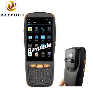 Buy cheap NFC Reading RFID Barcode Scanner , QR Code Pda Portable Device HD Camera GPS Navigation product
