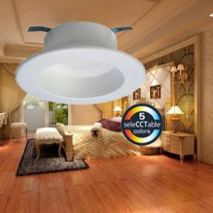 China Shockproof 4 8W 600LM Recessed LED Retrofit Downlight on sale