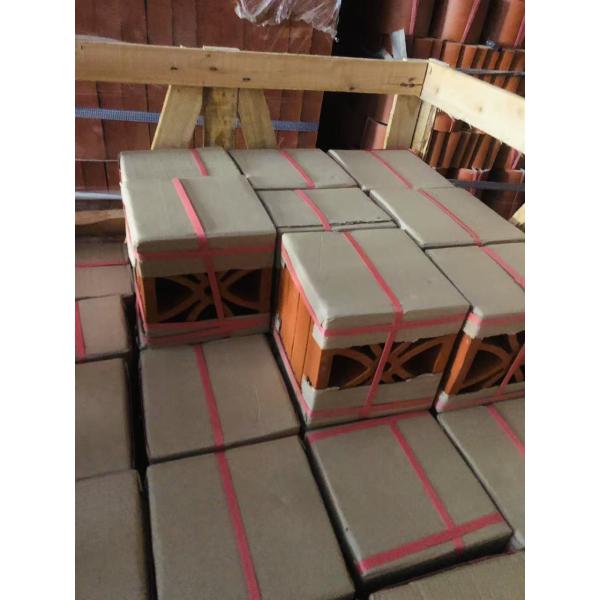 Brick Partition Wall Background m Shape Yellow Color Wind Screen Tiles Terracotta Breeze Blocks Panels