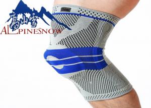 Buy cheap Compression Knee Sleeve 3D Silicone Pads Knee Support Brace High Elastic Fabric product