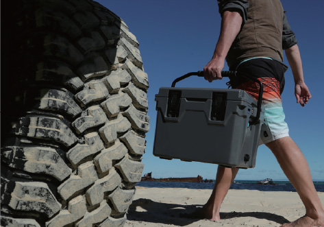 Outdoor Camping Tool Box High Quality Tool Box Plastic Cooler Camping Equipment Cooler Tool Box