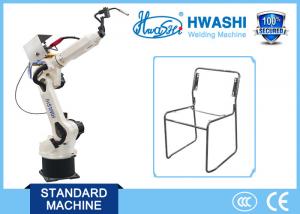 Buy cheap HWASHI Robotic MIG Arc Welding 6 Axis used Industrial Welding Robot product