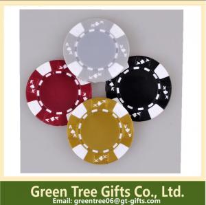 Buy cheap 3-tone Poker Chips,crown poker chip custom aluminium poker chip set casino clay pokerchips product