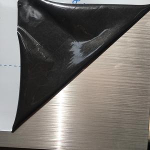Buy cheap JIS SUS 316L Laser Cutting Film Coating Stainless Steel Stright Hairline Finished product