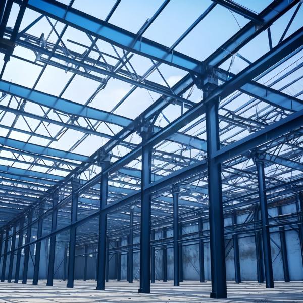 Simple Install Prefabricated Construction Building Steel Frame Structure Workshop