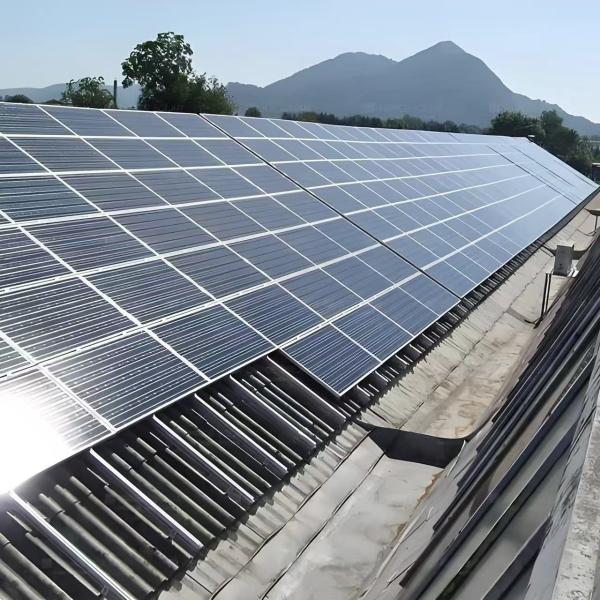 Solar Panel Roof Mounting Brackets for Commercial Buildings Easy Installation