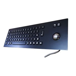 Buy cheap Fulll Key Stroke Trackball On Keyboard , Water Marine Metal Mechanical Keyboard product