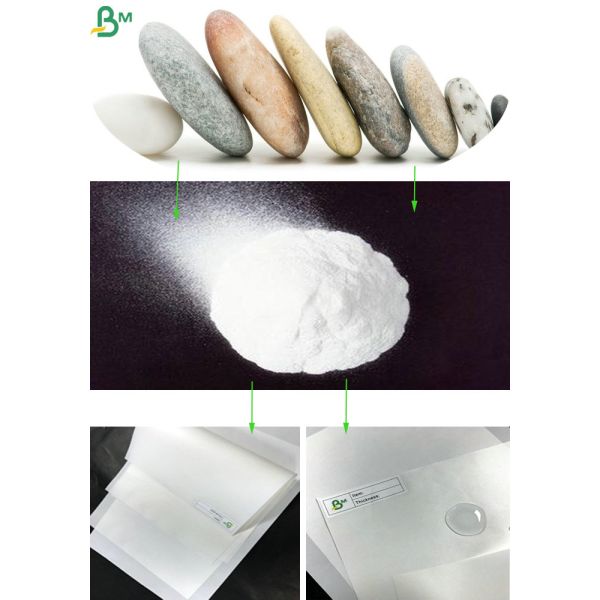 Mineral - Based Nature White bleached Stone Paper 200um Waterproof Paper Sheet