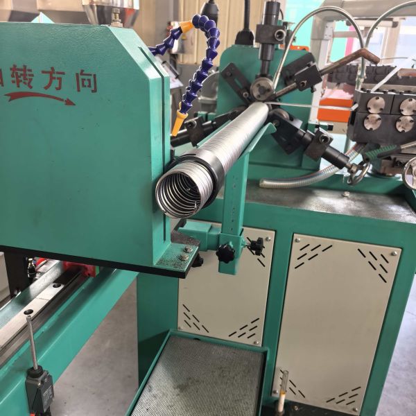 High-Speed Convoluted Metal Hose Forming Machine for Industrial Flexible Pipe Production