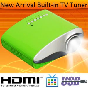Best Quality HDMI MHL LED Projector Built In Anlog TV Tuner USB VGA For Home Movie Using