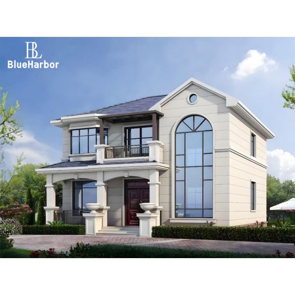 Quality Fireproof Prefab Steel House Luxury Light Steel Modular Villa for sale