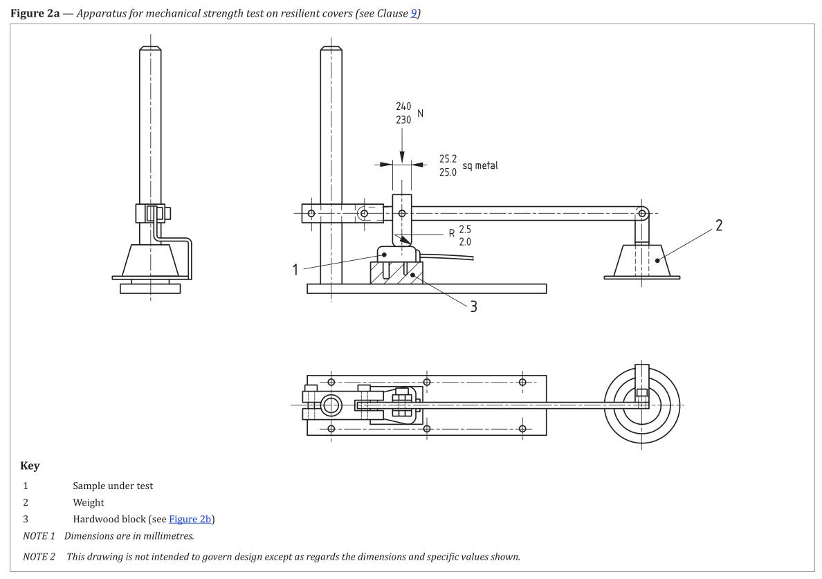 240N Plug Socket Tester For Mechanical Strength Test On Resilient Covers