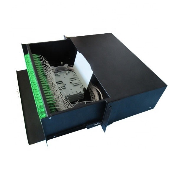 FTTH 96 Port Metal 19 Inch Fiber Optic Terminal Box