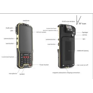 Buy cheap Honeywell N43 1D Rugged Android Barcode Scanner NFC Portable with USB RS232 from wholesalers