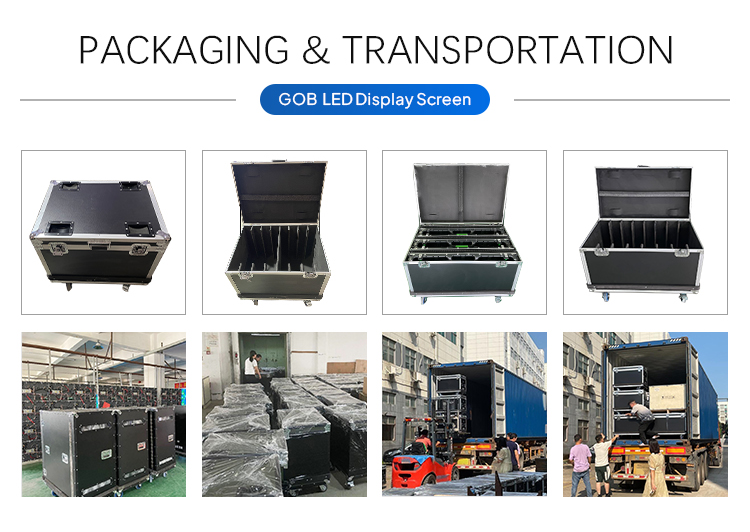 Customized High Brightness Concert Rental LED Display Screen Outdoor Video Wall Display